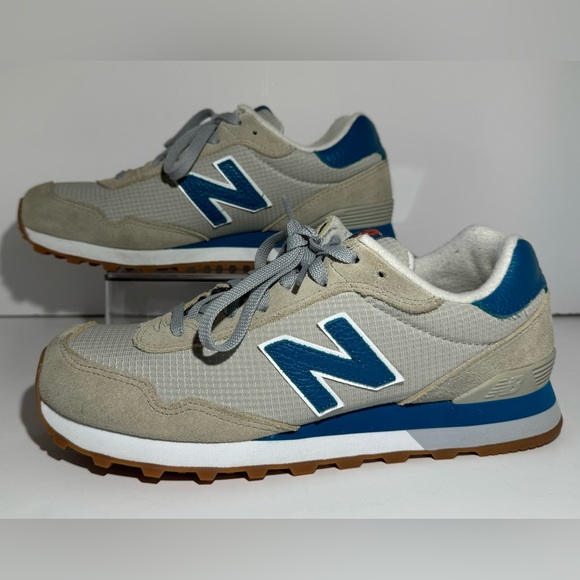 New Balance 515 Athletic Sneakers Gray / Teal WL515TBB Lifestyle Women’s US 9.5 - Picture 2 of 8